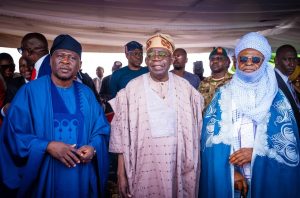 President Tinubu, Governor Ahmadu Umaru, Lamido of Adamawa 