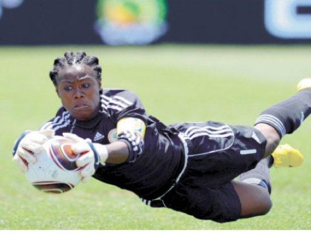 super falcons goalkeeper precious Dede