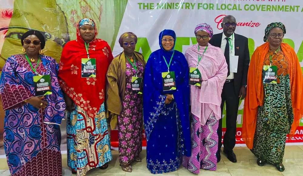 Wife of Adamawa Governor with participants