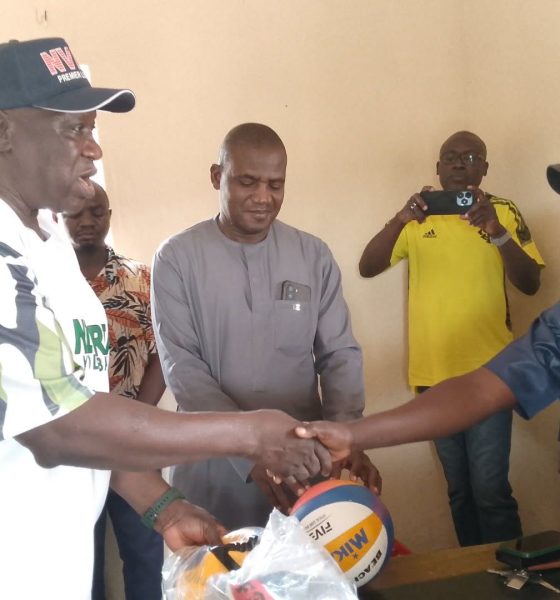 Hasso, Chairman Adamawa state Volleyball Association